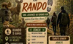ACCA DINER CHASSEUR ET RANDO  SAMEDI 29 AOUT 2026